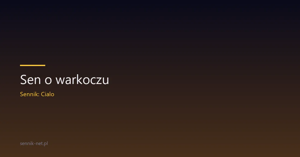 Sen o warkoczu — symbolika splotu i co mówi psychologia